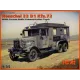 Бронетехніка та артилерія ICM35467 Henschel 33 D1 Kfz.72 Henschel 33 D1 Kfz.72 Друга світова війна німецька вантажівка радіозв'язку