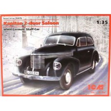 Збірна модель1:35 Німецький автомобіль Капітан седан дводверний часів Другої світової війни ICM 35476
