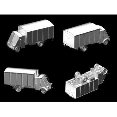 Авто-мото Збірна модель 1:35 Німецький санітарний автомобіль Lastkraftwagen 3.5 t AHN з укриттям ICM 35417