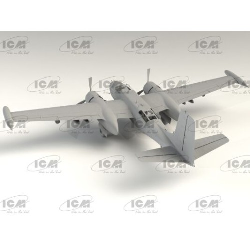 Сборная модель самолета Ударный самолет США B-26K Counter Invader (ранний) 1:48