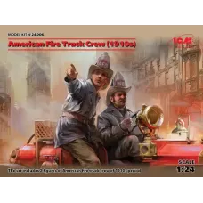 Збірна модель 1:24 Фігури американська пожежна команда (1910-ті) ICM 24006