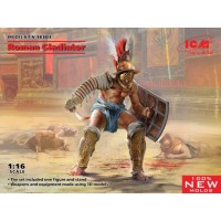 Сборная модель 1:16 Фигура Римский гладиатор ICM 16303