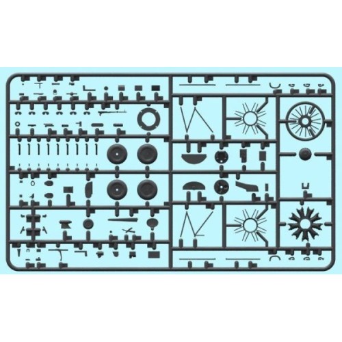 Сборная модель самолета Hs 126 A-1 1:48