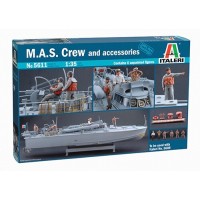 Сборная модель 1:35 Фигуры экипаж и аксессуары M.A.S. Италери 5611