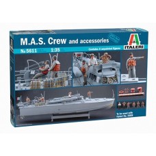 Збірна модель 1:35 Фігури екіпаж та аксесуари M.A.S. Italeri 5611