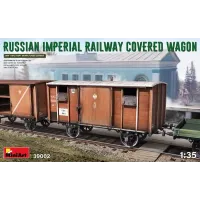 Збірна модель 1:35 Залізничний критий вагон Мініарт 39002 Залізничний критий вагон 1:35