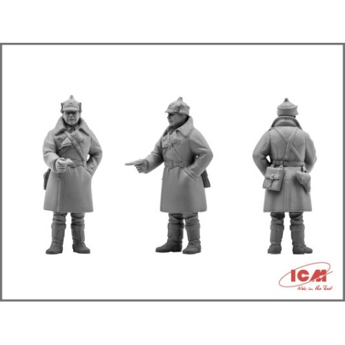 Фигуры и миниатюры Сборная модель 1:35 Фигуры пехота Красной Армии (1939-1942) ICM 35051