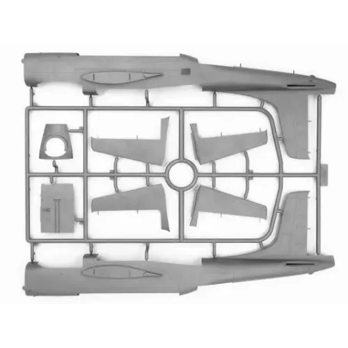 Збірна модель літака Збірна модель 1:48 американський літак A-26В (На Тихоокеанському театрі), ICM48285 1:48