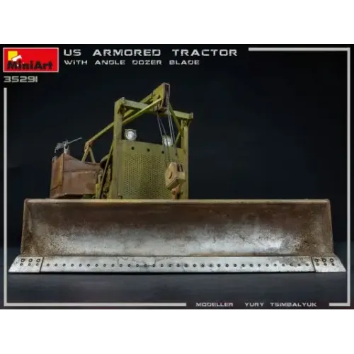 Бронетехника и артиллерия Американский бронированный бульдозер с ножевым отвалом