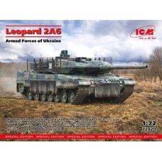 Збірна модель 1:72 Танк Леопард 2А6 ЗСУ ICM 72820