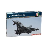 Збірна модель 1:72 літак Eurofighter 2000 Typhoon (двомісний) Italeri 1340
