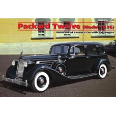 Збірна модель 1:35 Автомобіль радянського керівництва Packard Twelve (модель 1936)  ICM 35535