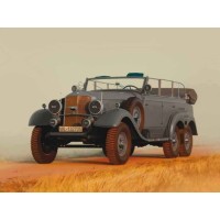 Збірна модель 1:35 Німецький штабний автомобіль Typ G4 (Kfz.21) ICM 35538