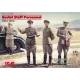 Фигуры и миниатюры Сборная модель 1:35 советского штабного персонала (1943-1945р.р.) ICM35612