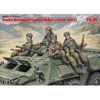 Збірна модель 1:35 радянські десантники на бронетехніці (1979–1991) ICM35637