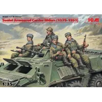 Збірна модель 1:35 радянські десантники на бронетехніці (1979–1991) ICM35637
