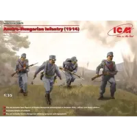 Пехота Австро-Венгрии (1914г.) (4 фигуры)