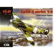 Истребитель ЛаГГ-3 серия 1-4 1:48