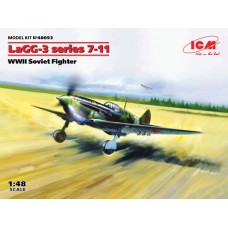 Збірна модель 1:48 Літак ЛаГГ-3 серії 7-11 ICM 48093