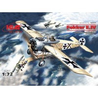 Сборная модель 1:72 Самолет Фоккер Е.IV ICM 72111