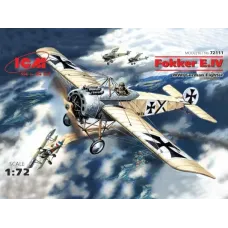 Збірна модель 1:72 Літак Фоккер Е.IV ICM 72111