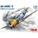 Збірна модель 1:72 німецький винищувач Мессершмітт Bf 109 E3 ICM 72131