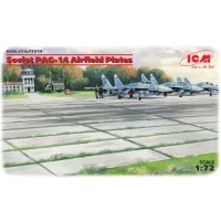 Збірна модель 1:72 Радянські аеродромні плити ПАГ-14 (32 шт.) ICM 72214