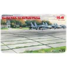 Сборная модель 1:72 Советские аэродромные плиты ПАГ-14 (32 шт.) ICM 72214