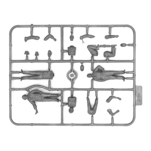 Фігури та мініатюри Збірна модель 1:48 Фігури Пілоти та наземний персонал ВПС США (1941-1945) ICM 48083