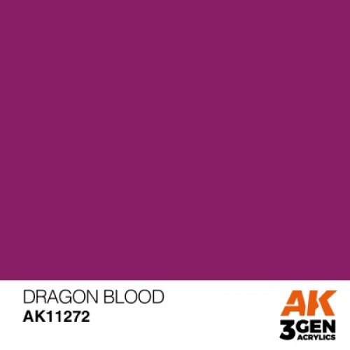 Фарби та інше AK Interactive TM Акрилова фарба DRAGON BLOOD – COLOR PUNCH : ДРАКОННЯ КРОВ AK-interactive AK11272