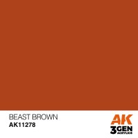 Акрилова фарба BEAST BROWN - COLOR PUNCH : ЗВІРЯНИЙ КОРИЧНЕВИЙ AK-interactive AK11278
