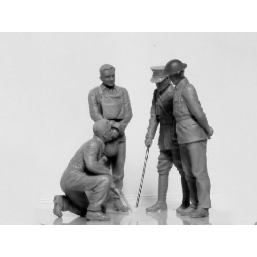 Фигуры и миниатюры Британский танковый экипаж Первой мировой войны