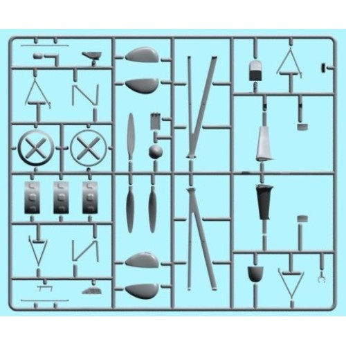 Сборная модель самолета Hs 126 A-1 1:48