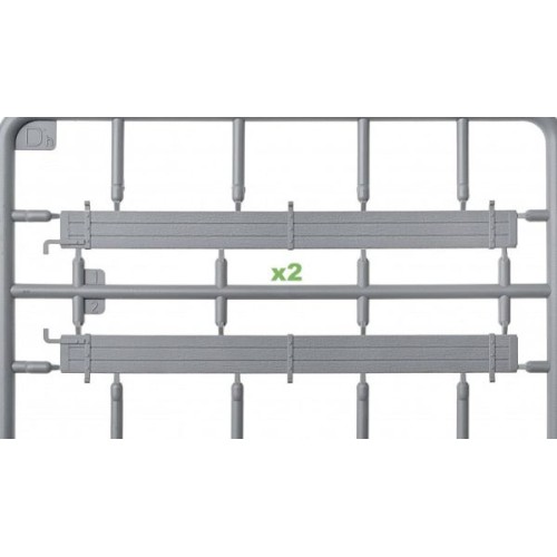 Вагоны и поезда Сборная модель 1:35 Железнодорожная платформа 16,5 т Миниарт 39004