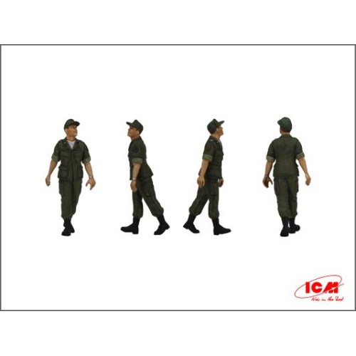 Фігури та мініатюри Американські пілоти гелікоптерів (1960-1970-і)