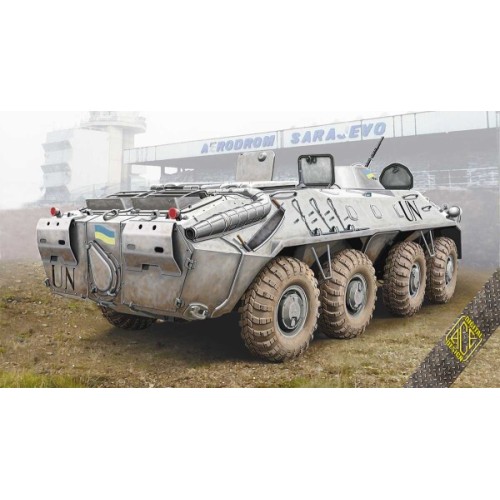 Бронетехніка та артилерія Сборная модель 1:72 БТР-70 (поздняя серия) ACE 72166