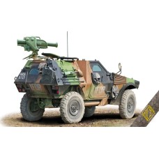Збірна модель 1:72 Французький бронеавтомобіль VBL Milan ПТ-ракетоносець ACE 72421
