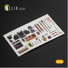 Ki-61-I 3D декаль интерьер для комплекта Hasegawa 1:32 КЕЛИК K32008