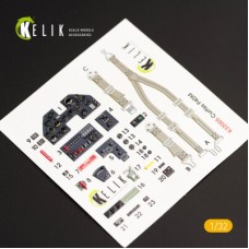 P-40M 3D декаль интерьер для комплекта Trumpeter 1:32 КЕЛИК K32005