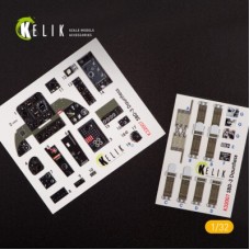 SBD-3 "Dauntless" 3D декаль интерьер для комплекта Trumpeter 1:32 КЕЛИК K32007