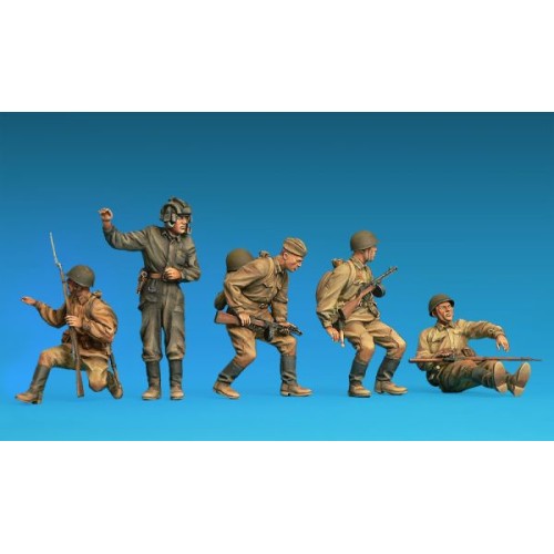 Фигуры и миниатюры Сборная модель 1:35 Фигуры Всадники. Специальное издание МиниАрт 35281