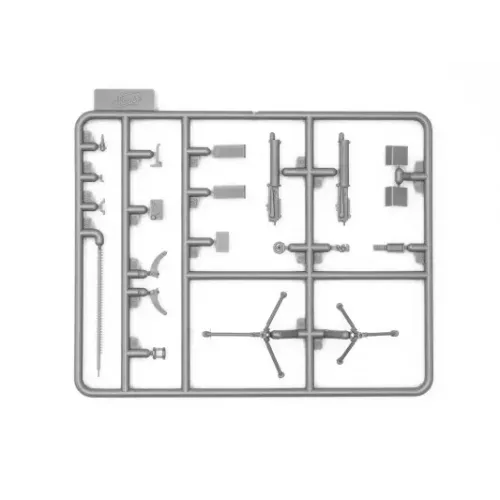 Фигуры и миниатюры Сборная модель 1:35 Фигуры Британский экипаж Виккерса Второй мировой войны ICM 35646