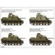 Бронетехника и артиллерия Американский средний танк M3 Lee (позднего выпуска) 1:35