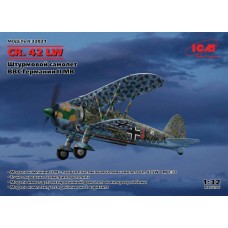 Збірна модель 1:32 Винищувач-біплан CR. 42 LW ICM 32021