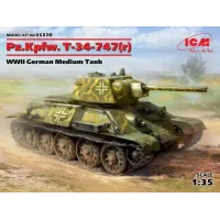 Збірна модель 1:35 Німецький середній танк Pz.Kpfw. Т-34-747(r) ICM 35370