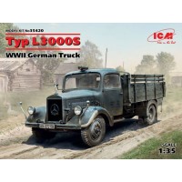 Збірна модель 1:35 Німецький вантажний автомобіль Typ L3000S ICM 35420
