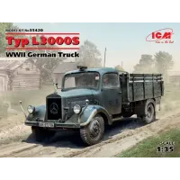 Германский грузовой автомобиль Typ L3000S, 2 МВ 1:35