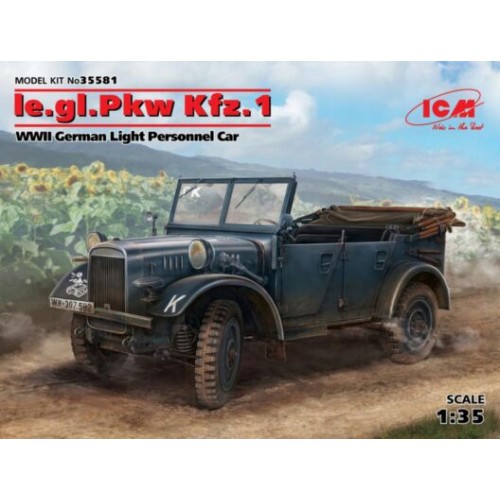 Авто-мото Німецький військовий автомобіль le.gl.Einheits-Car Kfz.1 1:35