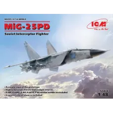 Збірна модель 1:48 Літак МіГ-25 ПД ICM 48903