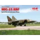 Збірна модель літака Збірна модель 1:48 Радянського літака-розвідника МіГ-25 ICM48904 1:48